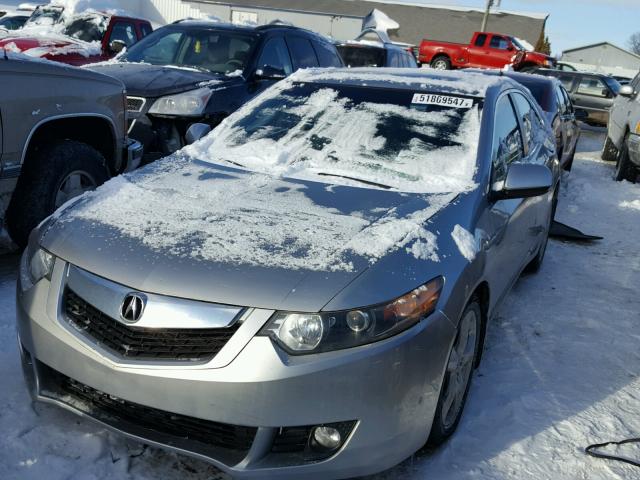 JH4CU26649C016706 - 2009 ACURA TSX SILVER photo 2