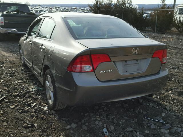 1HGFA15877L082637 - 2007 HONDA CIVIC EX ნაცრისფერი ფოტო 3