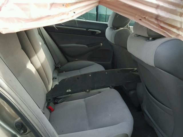 1HGFA15877L082637 - 2007 HONDA CIVIC EX ნაცრისფერი ფოტო 6