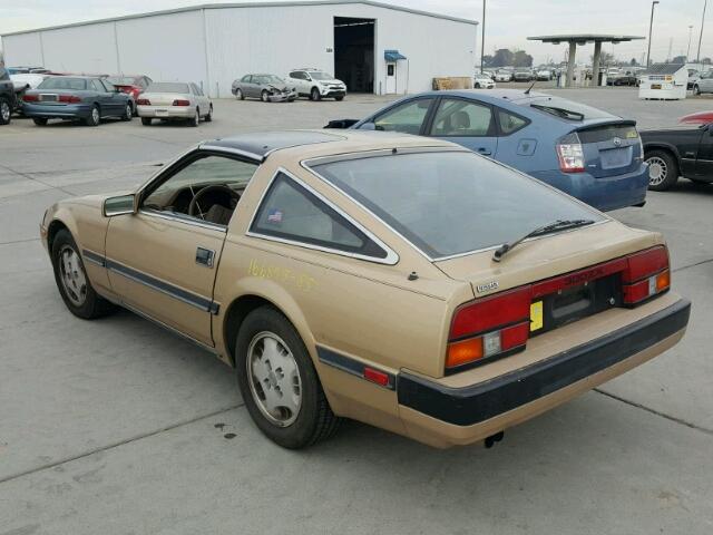 JN1HZ14S6FX101895 - 1985 NISSAN 300ZX BROWN photo 3