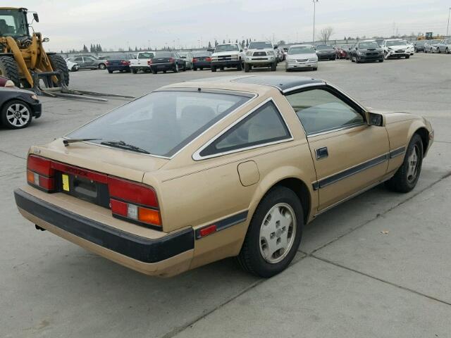 JN1HZ14S6FX101895 - 1985 NISSAN 300ZX BROWN photo 4