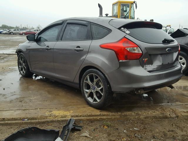 1FADP3K23EL246923 - 2014 FORD FOCUS SE GRAY photo 3