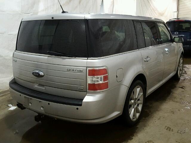 2FMHK6DC5ABA71517 - 2010 FORD FLEX LIMIT SILVER photo 4