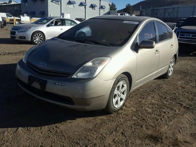 JTDKB20U753042348 - 2005 TOYOTA PRIUS GOLD photo 2