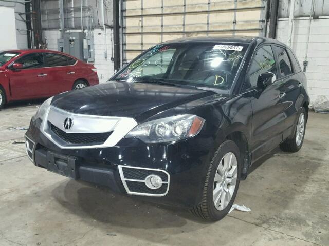 5J8TB1H27AA004112 - 2010 ACURA RDX BLACK photo 2