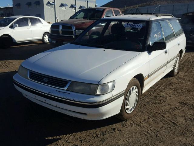 4S3BJ633XR6940895 - 1994 SUBARU LEGACY L/A WHITE photo 2