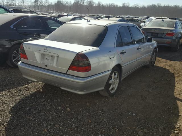 WDBHA29G6YA851686 - 2000 MERCEDES-BENZ C 280 SILVER photo 4