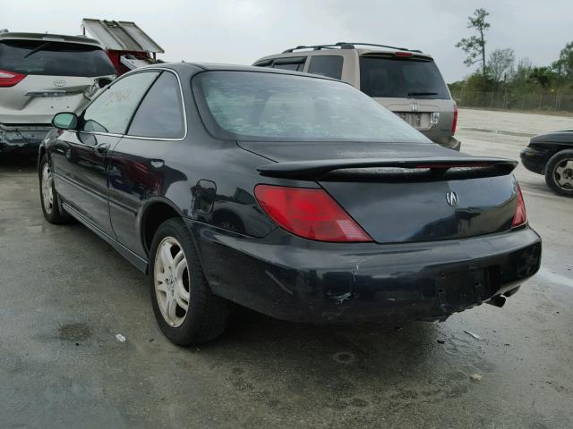 19UYA3250WL010529 - 1998 ACURA 2.3CL BLACK photo 3