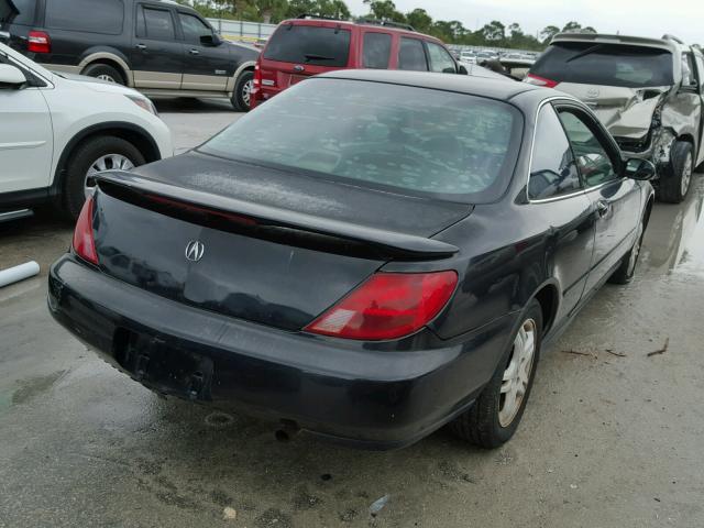 19UYA3250WL010529 - 1998 ACURA 2.3CL BLACK photo 4