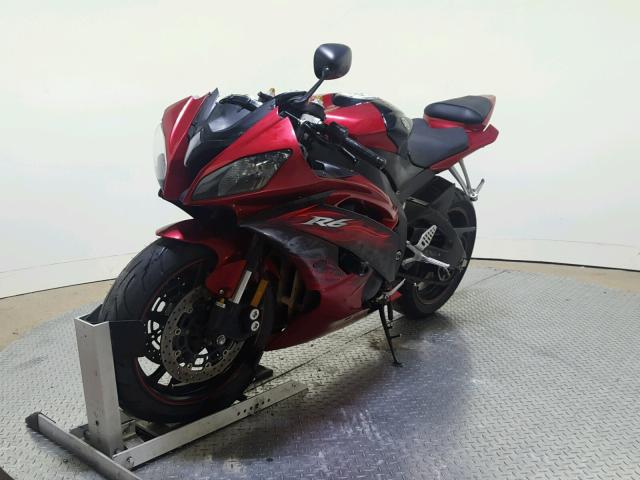 JYARJ16E9BA022052 - 2011 YAMAHA YZFR6 RED photo 4