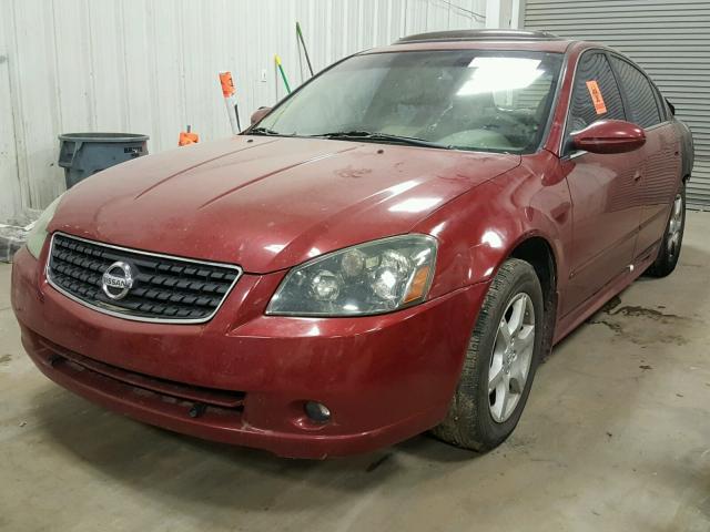 1N4AL11E86N363577 - 2006 NISSAN ALTIMA S RED photo 2