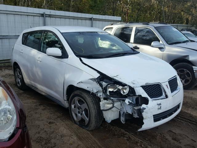 5Y2SP6E83AZ409564 - 2010 PONTIAC VIBE WHITE photo 1