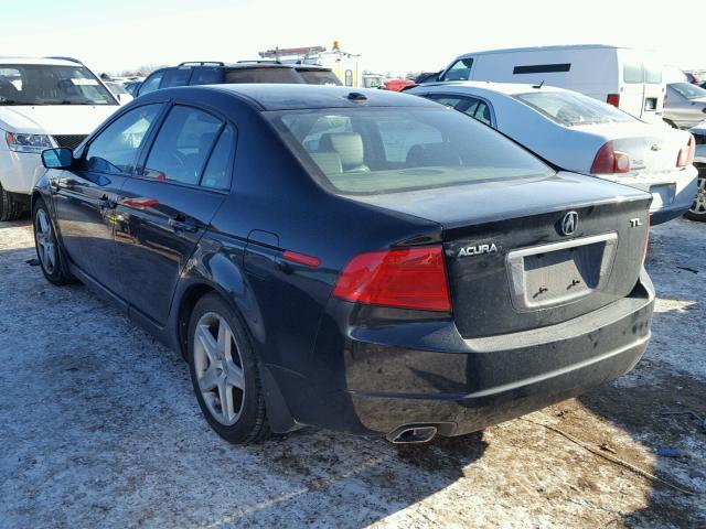 19UUA66216A075532 - 2006 ACURA 3.2TL BLACK photo 3