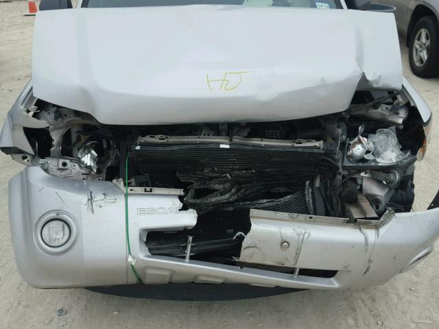 1FMCU03759KA15617 - 2009 FORD ESCAPE XLT SILVER photo 7