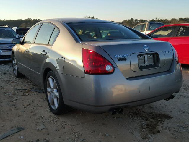 1N4BA41E76C827398 - 2006 NISSAN MAXIMA SE GRAY photo 3