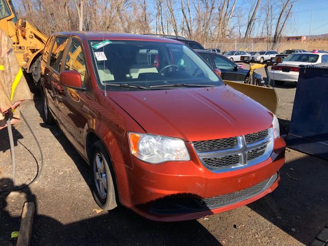 2C4RDGBG3CR226073 - 2012 DODGE GRAND CARA ORANGE photo 1