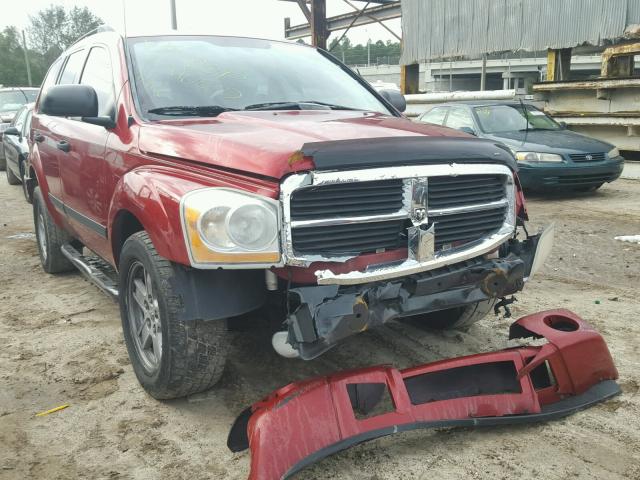 1D4HD48256F143796 - 2006 DODGE DURANGO SL RED photo 1