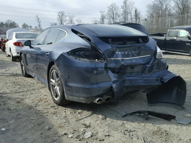 WP0AB2A73AL060988 - 2010 PORSCHE PANAMERA S BLUE photo 3