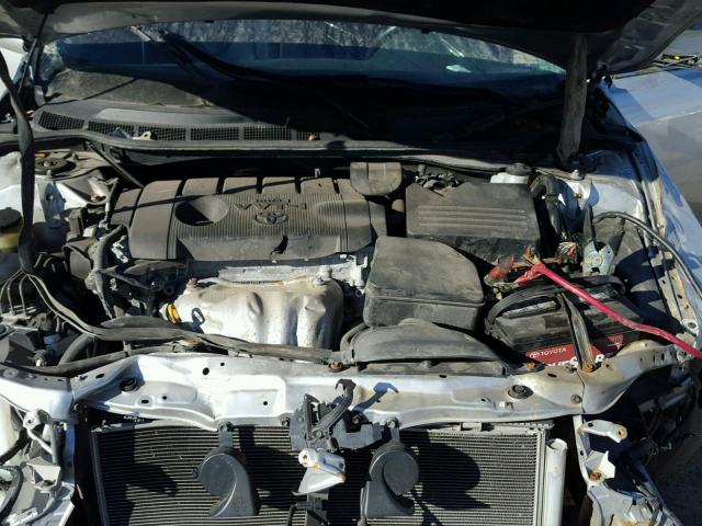 4T1BF3EK5BU210250 - 2011 TOYOTA CAMRY BASE SILVER photo 7