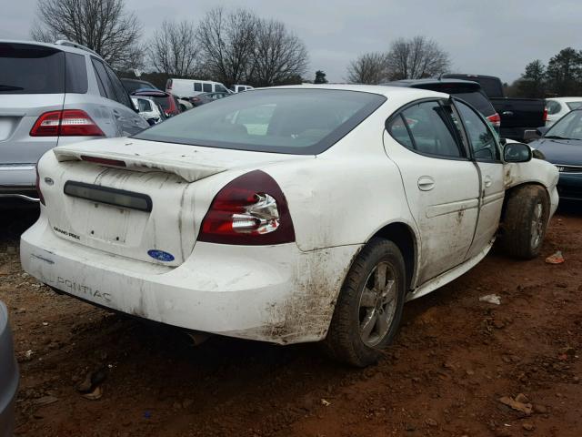 2G2WP552061145134 - 2006 PONTIAC GRAND PRIX WHITE photo 4