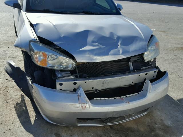 1G1ZT51866F214859 - 2006 CHEVROLET MALIBU LT SILVER photo 9