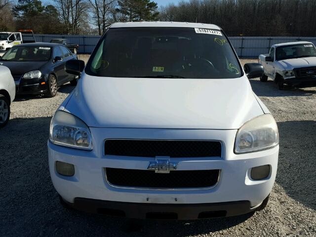 1GBDV13W18D181627 - 2008 CHEVROLET UPLANDER I 白色 照片 9