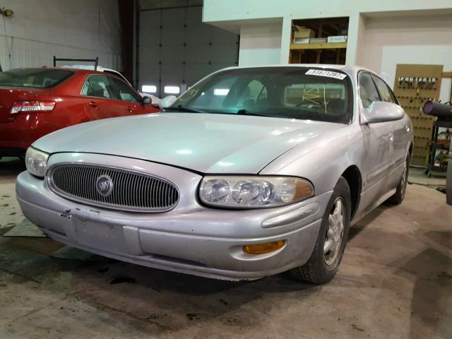 1G4HP54K114179937 - 2001 BUICK LESABRE CU SILVER photo 2