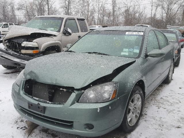 1N4AL11D95N916856 - 2005 NISSAN ALTIMA S GREEN photo 2