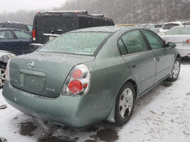 1N4AL11D95N916856 - 2005 NISSAN ALTIMA S GREEN photo 4