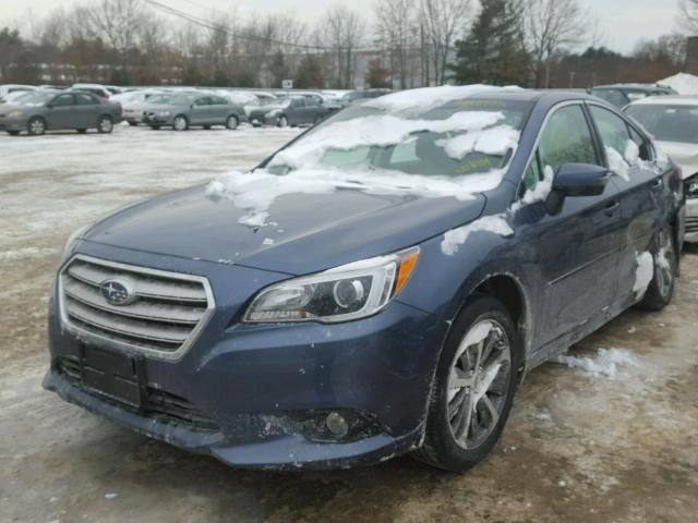 4S3BNAN6XH3038715 - 2017 SUBARU LEGACY 2.5 BLUE photo 2