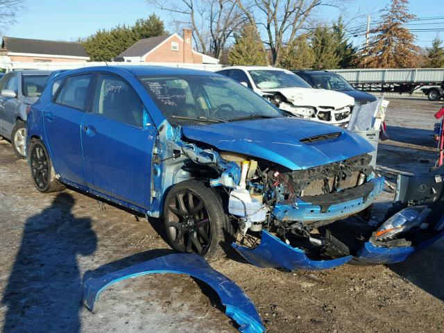 JM1BL1K34B1370006 - 2011 MAZDA SPEED 3 BLUE photo 1