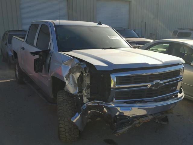 3GCUKREC5EG510382 - 2014 CHEVROLET SILVERADO SILVER photo 1