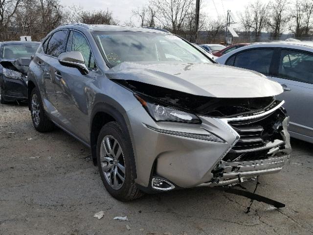 JTJBARBZ6G2089381 - 2016 LEXUS NX 200T GRAY photo 1