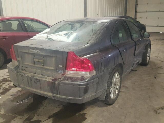 YV1RS592072614901 - 2007 VOLVO S60 2.5T GRAY photo 4