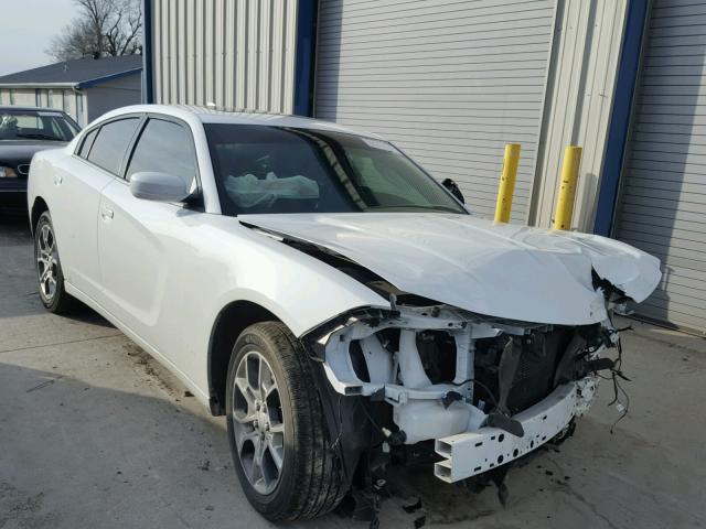 2C3CDXJG0GH134412 - 2016 DODGE CHARGER SX WHITE photo 1