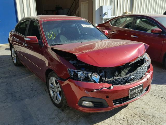 KNAGH4A42A5402135 - 2010 KIA OPTIMA EX RED photo 1