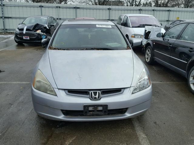 1HGCM56854A142809 - 2004 HONDA ACCORD EX SILVER photo 9