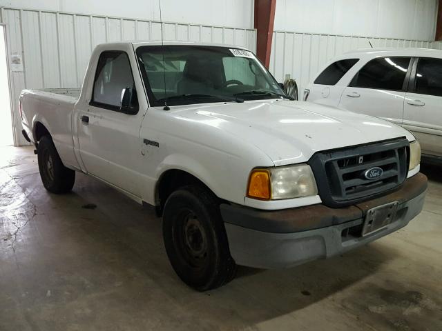 1FTYR10D65PA94286 - 2005 FORD RANGER WHITE photo 1