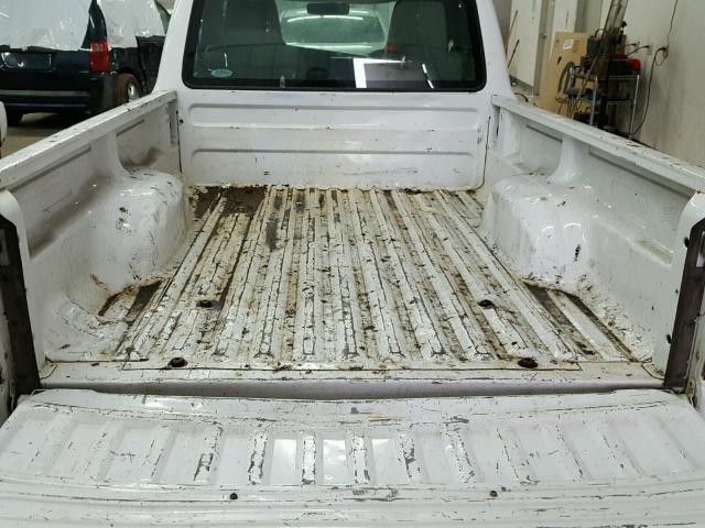 1FTYR10D65PA94286 - 2005 FORD RANGER WHITE photo 6