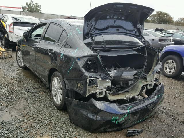 19XFB2F89CE301682 - 2012 HONDA CIVIC EX შავი ფოტო 3