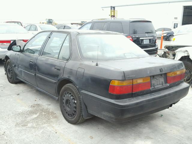 JHMCB7662MC066919 - 1991 HONDA ACCORD EX BLACK photo 3