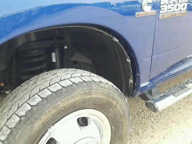 3C63RRHL2GG335344 - 2016 RAM 3500 SLT BLUE photo 9