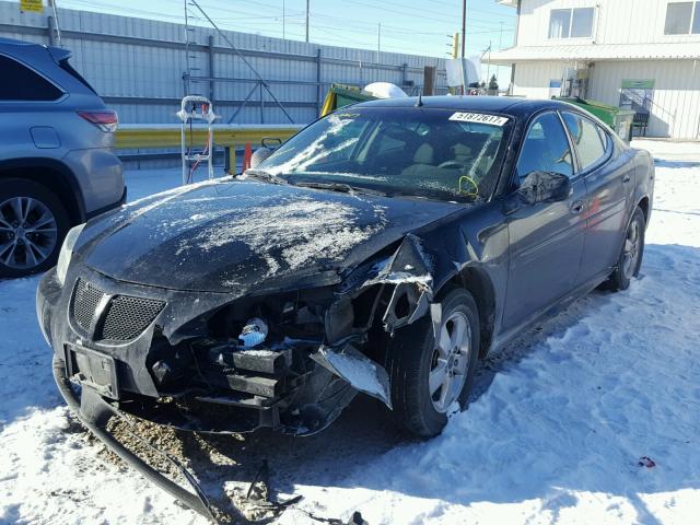 2G2WP522051352237 - 2005 PONTIAC GRAND PRIX BLACK photo 2