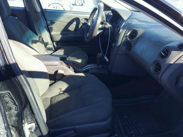 2G2WP522051352237 - 2005 PONTIAC GRAND PRIX BLACK photo 5