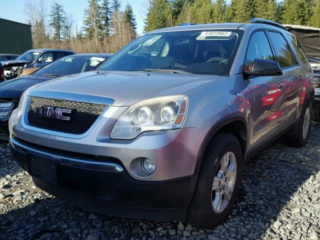 1GKER137X7J147302 - 2007 GMC ACADIA SLE SILVER photo 2