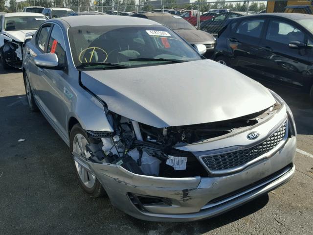 KNAGN4ADXG5094326 - 2016 KIA OPTIMA HYB SILVER photo 1