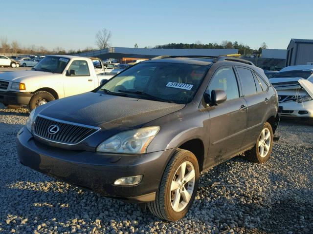 2T2HK31U37C028631 - 2007 LEXUS RX 350 BLUE photo 2