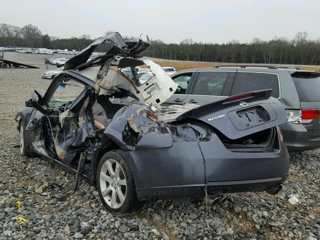 1N4BA41E67C858000 - 2007 NISSAN MAXIMA SE GRAY photo 3