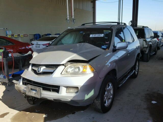 2HNYD18646H535045 - 2006 ACURA MDX TOURIN SILVER photo 2