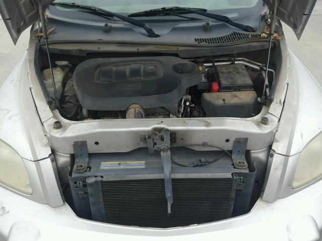 3GNDA13D96S616517 - 2006 CHEVROLET HHR LS SILVER photo 7
